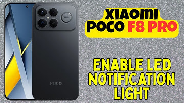 Enable LED Notification Light on Xiaomi Poco F8 Pro | Never Miss Notifications