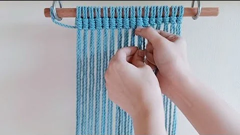 Macrame Wall Hanging Simple Design - Easy Macrame Pattern Tutorial 2024