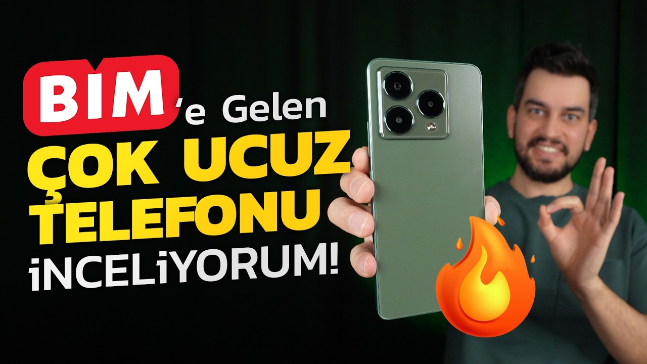 BİM'E GELEN ÇOK UCUZ TELEFONU İNCELİYORUM! 🔥 Omix O1 Icon