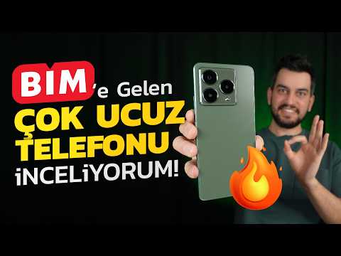 BİM'E GELEN ÇOK UCUZ TELEFONU İNCELİYORUM! 🔥 Omix O1 Icon
