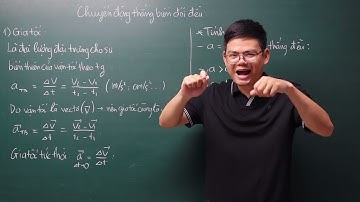 Vật Lý 10- SGK mới - Bài 4: Chuyển động thẳng biến đổi đều