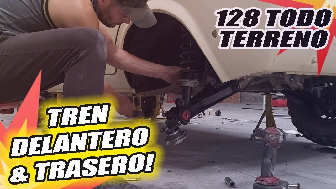 TREN DELANTER & TRASERO 128 TODO TERRENO