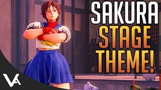 SFV - Sakura Kasugano Residence Stage Theme For Street Fighter 5 Arcade Edition! Extended OST