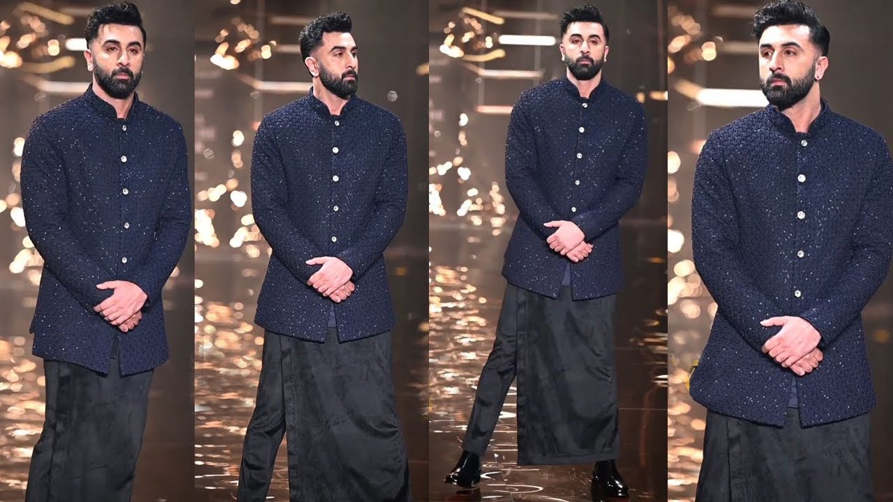 Ranbir Kapoor Is Too Hot To Handle In Chic Lungi Pants At ICW 2023
