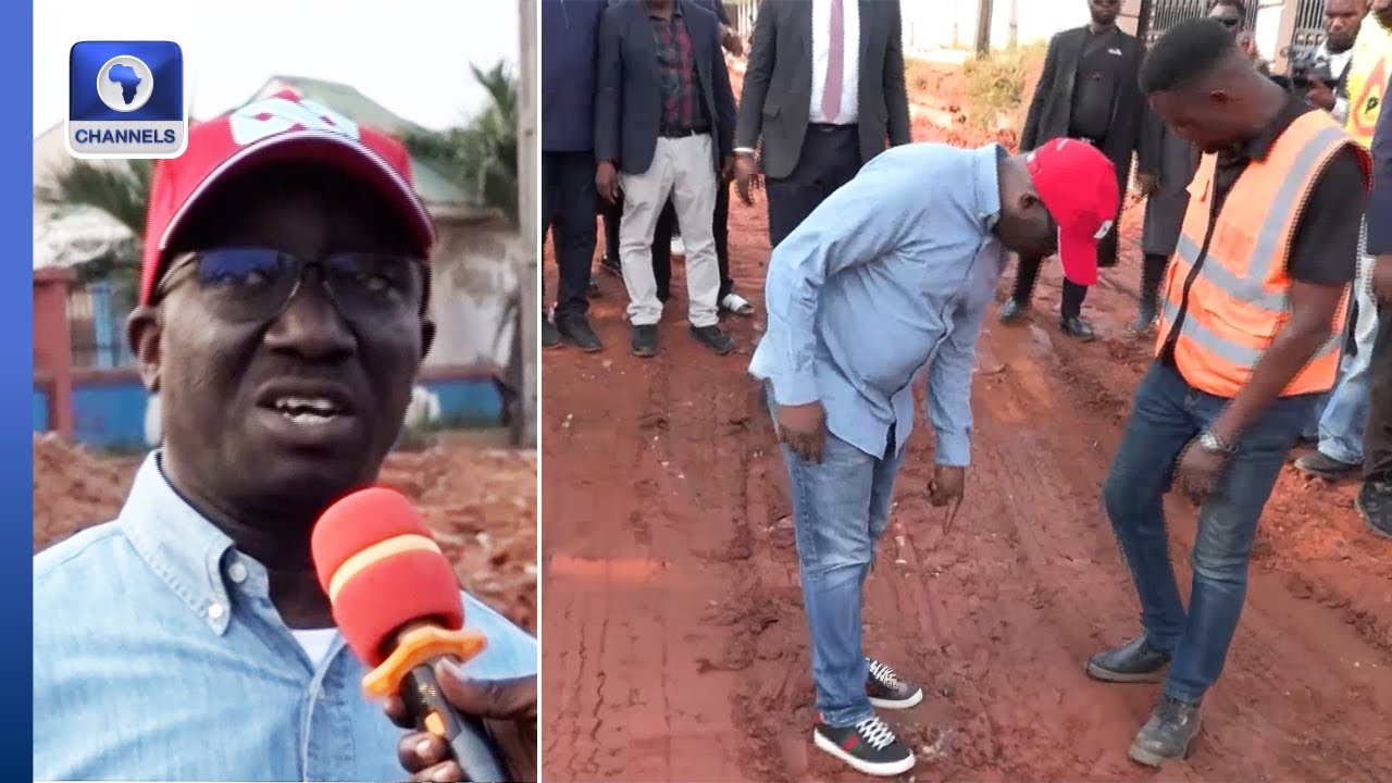 Okpebholo Tours Key Road Projects, Warns Contractors Against Delays In Edo State