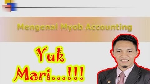Mengenal MYOB Accounting