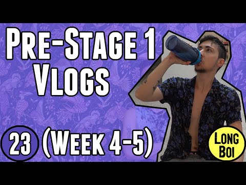 PinkBlue (Episode 23) - Pre-Stage 1 Vlogs (Week 4-5)