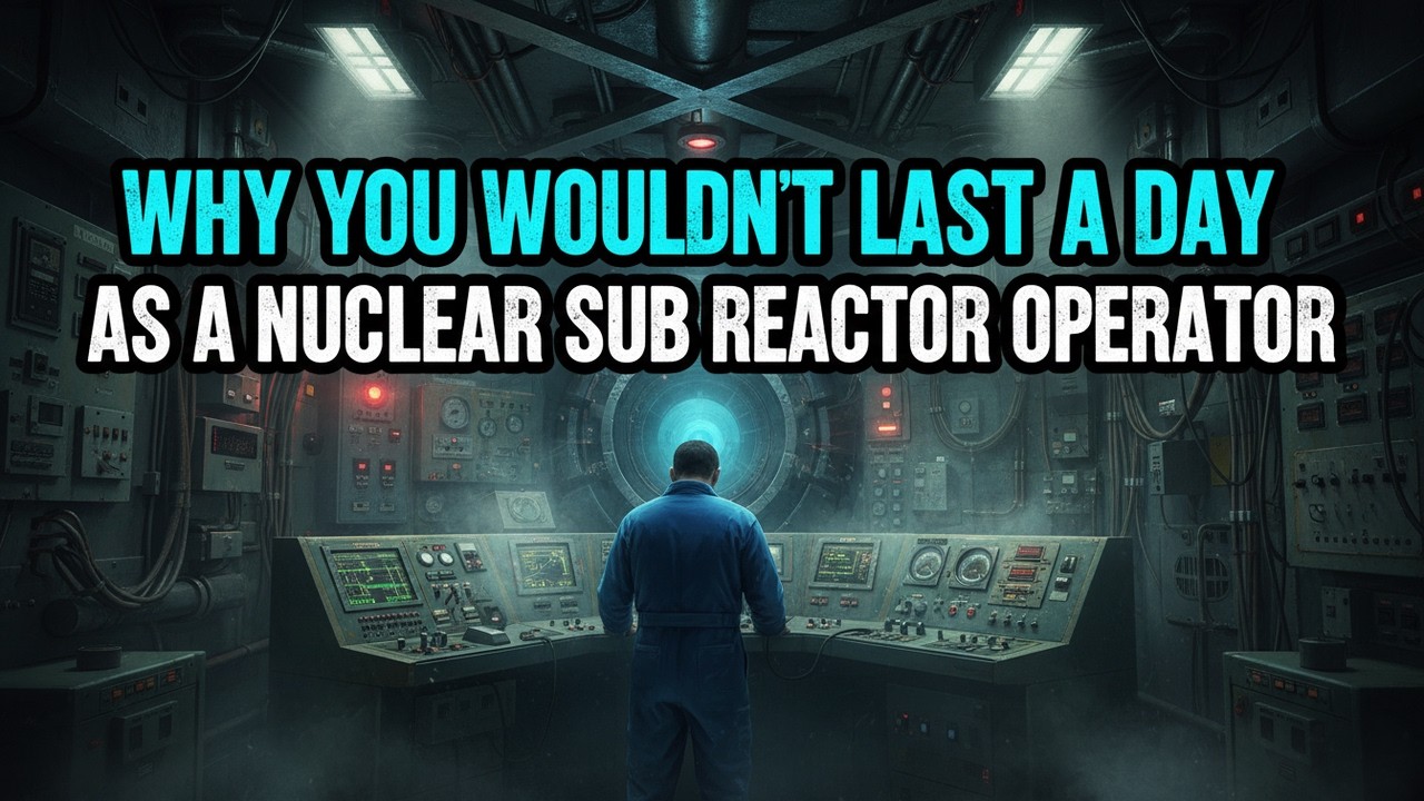 Boring Science For Sleep | Why You Wouldnt Last a Day as a Nuclear Sub Reactor Operator