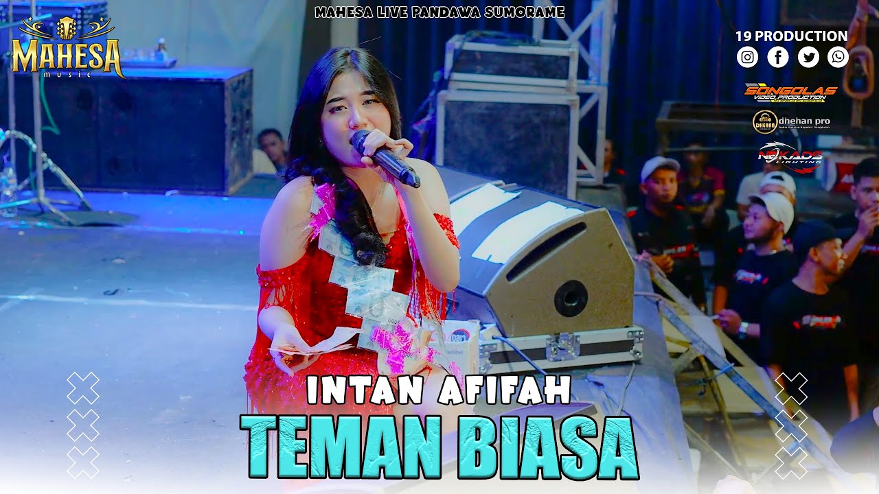 Intan Afifah - Teman Biasa I Mahesa Music Live Pandawa Sumorame - Sidoarjo