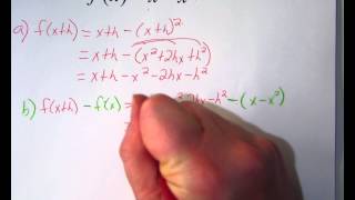 31 difference quotient  ex3