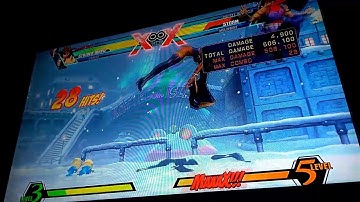 UMVC3 strider hiryu combos 2