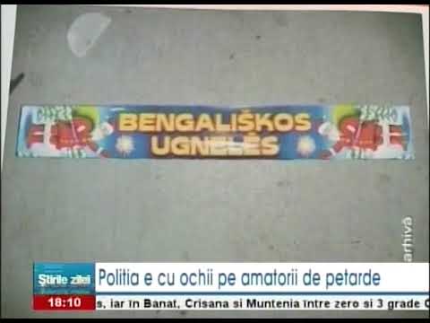 Poliția e cu ochii pe amatorii de petarde televiziune digitala moldova