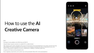 How to use the AI Creative Camera | vivo Phone Tips | Turn everyday moments into creative shots screenshot 2