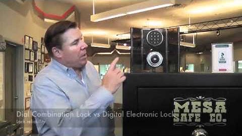 Dial Combo Locks vs Digital Electronic Lock - MyHotelSafes.com
