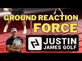 Ground reaction force explained simple  golf ground reaction force with world champion justin james