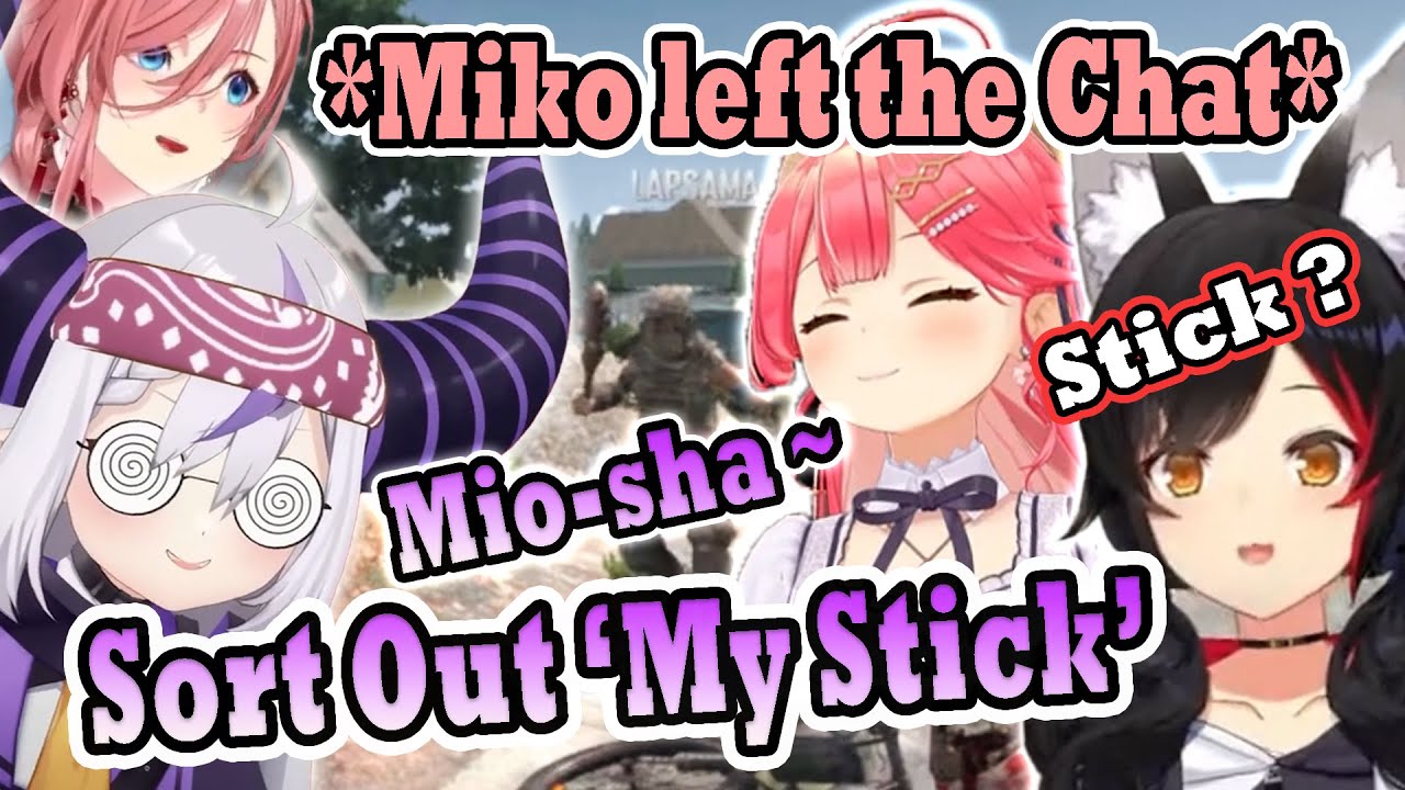 Zenlost Miko Joins Mio’s VC and Gets Scared Off by Laplus’s Sus Comment! 😂#ホロ7DTDハード