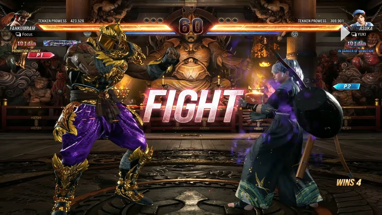 FAHKUMRAM VS  ASUKA TEKKEN 8 ONLINE