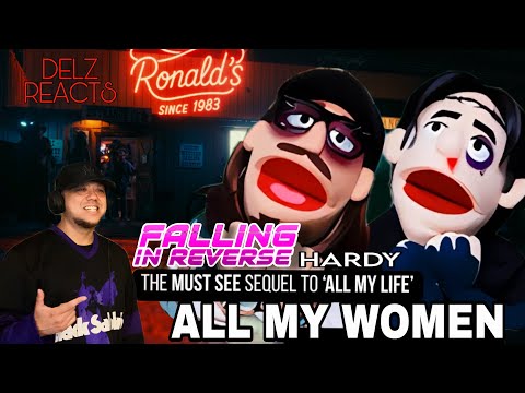 Falling In Reverse featuring Hardy - ALL MY WOMEN (First Time Hearing Reaction)