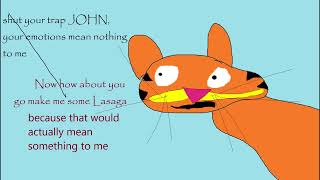 Garfielf shoots Jon