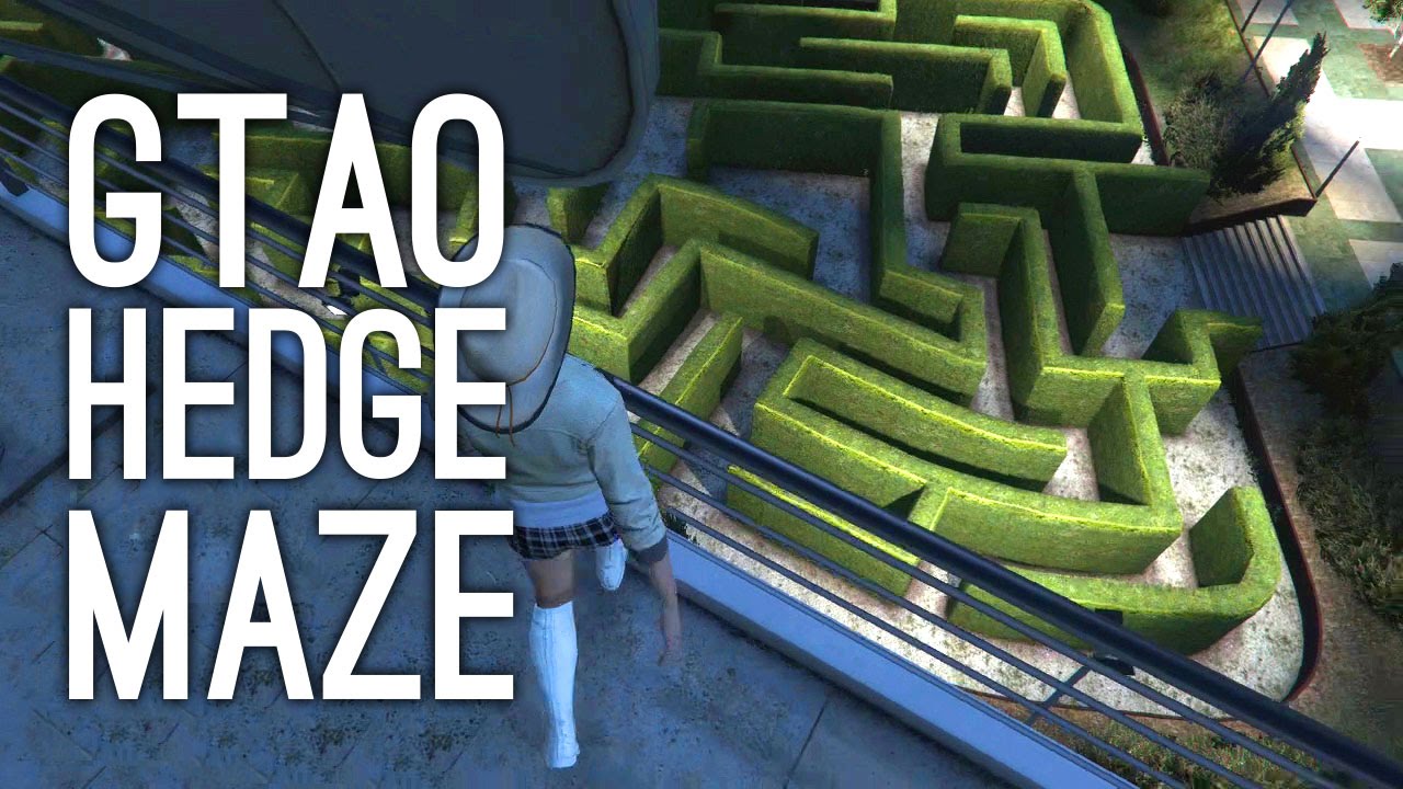 on the map gta v maze