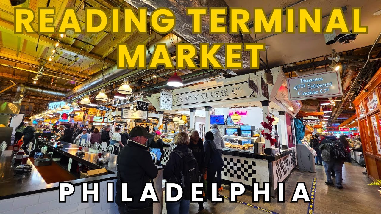 Exploring Reading Terminal Market Philadelphia Full Tour