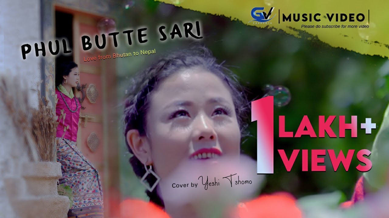 Phul Butte Sari  | cover MV love from 🇧🇹 to 🇳🇵| #galeyvisualpresents #coverup #naples