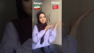 Farsça 🇮🇷 - Türkçe 🇹🇷Karşılaştırmaları! #1