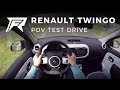 2018 Renault Twingo SCe 70 - POV Test Drive (no talking, pure driving)