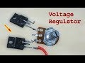 Make a DC voltage regulator, super powerful power supply