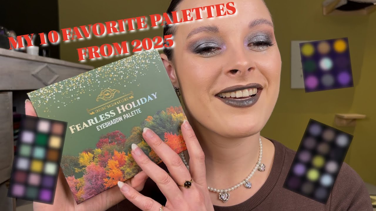 My 10 favorite palettes of 2025