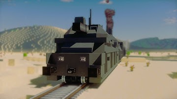Minecraft | Create | Armored train 装甲列车