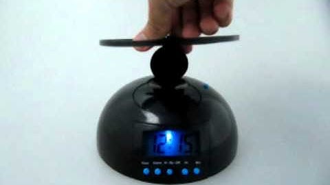 Flying alarm clock