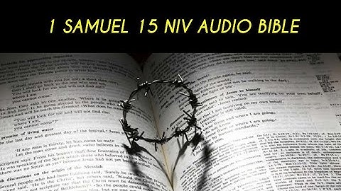 1 SAMUEL 15 NIV AUDIO BIBLE (with text)