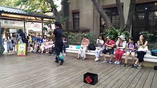 20170917楊元慶（26）來自台南的溜溜球街頭藝術家，令人感動！加油！