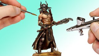 How do I get BETTER at painting warhammer minis EASY and FAST? Best trick for BEGINNERS ▶2021