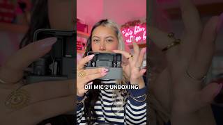UNBOXING DJI MIC 2 🎙️ #youtubeshorts #shorts
