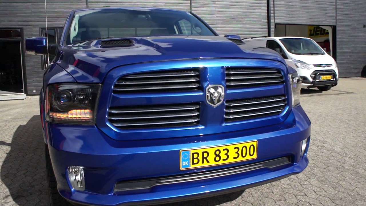 Dodge RAM Regular cab 5.7 HEMI Sport - YouTube