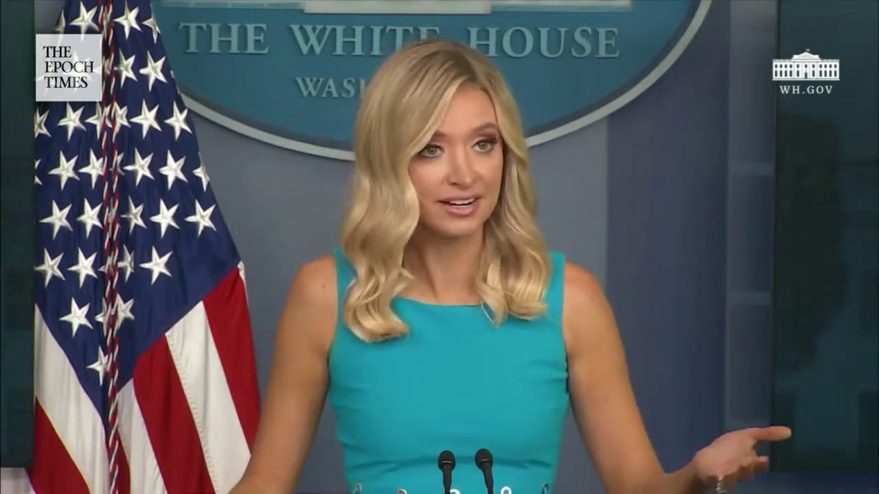 Press Secretary Kayleigh McEnany Holds a Briefing | Epoch Times