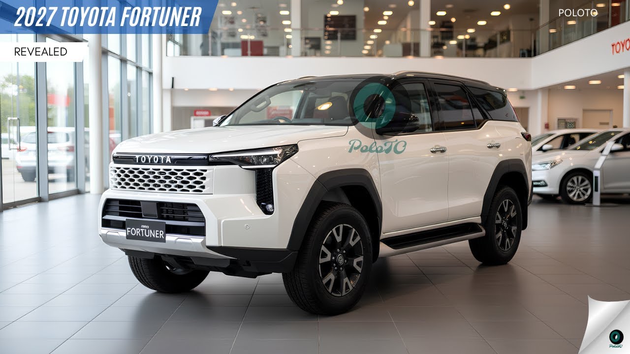 Представлен Toyota Fortuner 2027 года — дизайн нового поколения и проверенные характеристики 4x4!