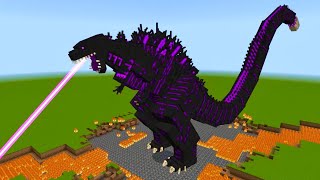 ШИН ГОДЗИЛЛА УНИЧТОЖИЛ МОЙ МИР В МАЙНКРАФТ Shin Godzilla Minecraft