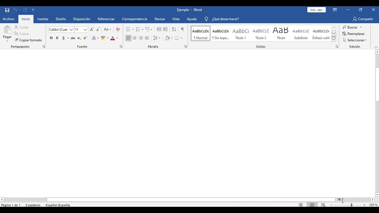 Ventana de Microsoft Word 2019 - YouTube