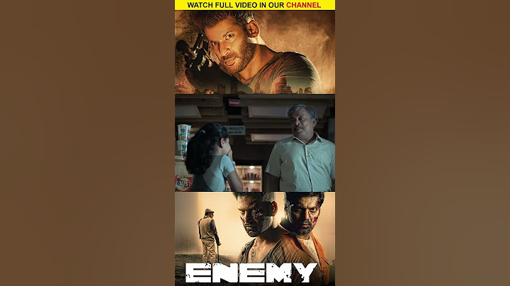 Watch full video👆Enemy Movie Scenes | Vishal | Arya | Mirnalini Ravi | Prakash Raj | Shorts