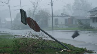 Extreme Hurricane Ida Footage - 4K Uhd