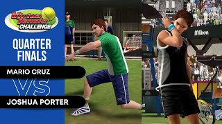 Mario Cruz VS Joshua Porter | SPT VIRTUA TENNIS CHALLENGE (Quarter ...