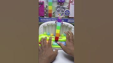 Fun&Cute Hippo Piano–43:25 Second Unboxing Numberblocks Friends Seven Activity Set!ASMR Shorts Video