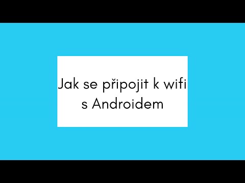 Video: Jak Se Připojit K Mobilnímu Internetu