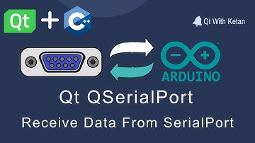 Qt QSerialPort | Send And Receive Data Through SerialPort | Qt C++ | Qt Creator | Qt Tutorial