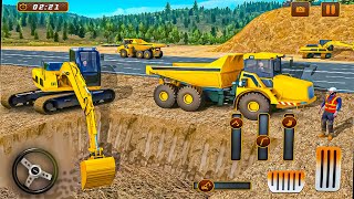 🚨Road Construction Simulator Gameplay – Heavy Machinery Road Building screenshot 2