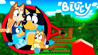 Qué Hay Dentro De La Base Secreta De La Familia Bluey En Minecraft? Bluey En Español