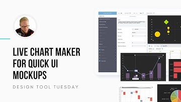 Chart Maker for Quick UI Designs and Wireframes - Design Tool Tuesday, Ep32